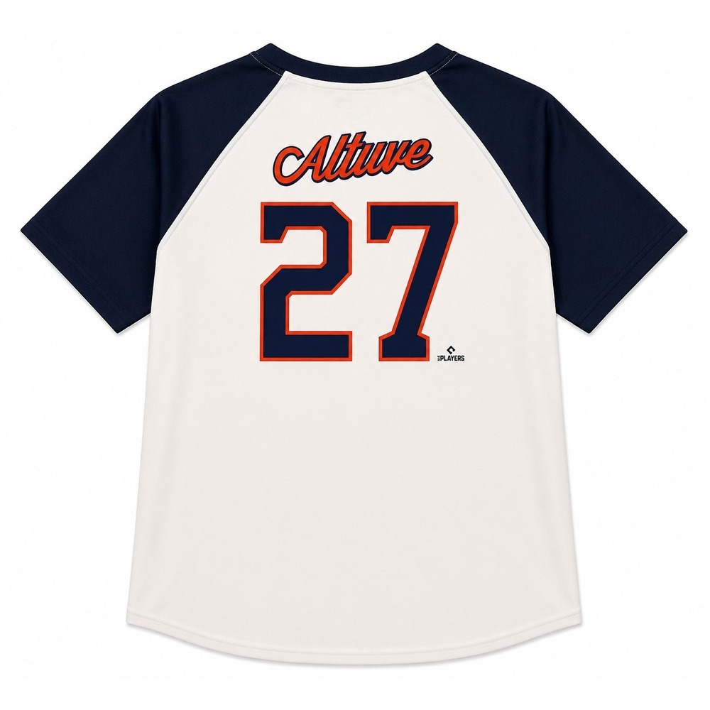 Houston Astros V Neck Jose Altuve Top Womens XL Shirt - Picture 2 of 7